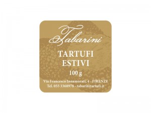 Etichette adesive per tartufo in bobina (mm.50x50) (cod.7T)